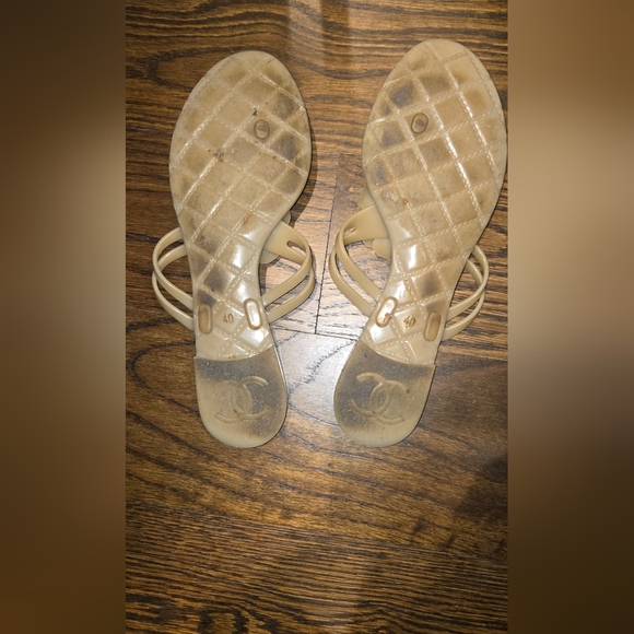 Chanel jelly flip flop size 40 - Picture 2 of 2